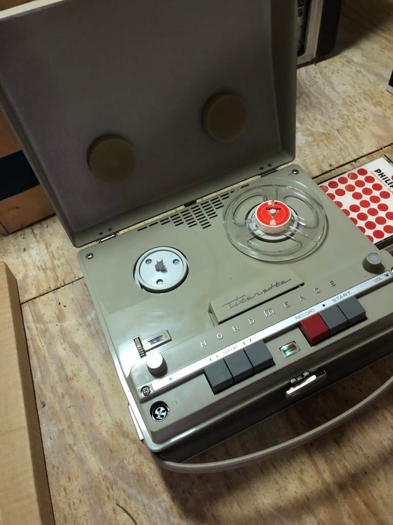 NordMende Bandrecorder - Vintage (ca. 60 jaar oud), Ophalen of Verzenden, Bandrecorder, Met banden