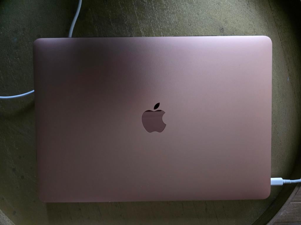 Macbook Air m1 (2020) batterij: 93 % _rosegold_ cycli : 56, Qwerty, 8 GB, 13 inch, Ophalen of Verzenden