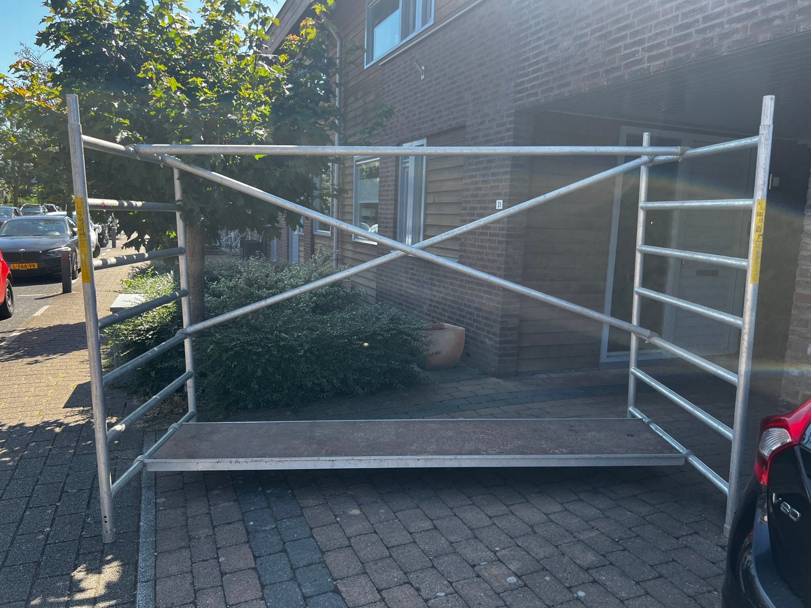Altrex opbouwsteiger 305cm, Ophalen, Zo goed als nieuw, Rolsteiger of Kamersteiger, 5 meter of hoger