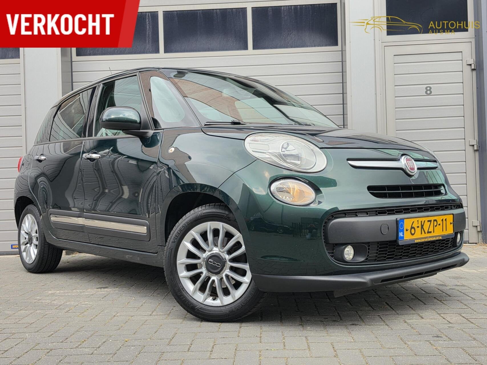 Fiat 500 L 0.9 TwinAir Lounge Dak/Cruise/Leder/Trekhaak/, Auto's, Fiat, Gebruikt, Euro 6, Met garantie (alle), Bedrijf