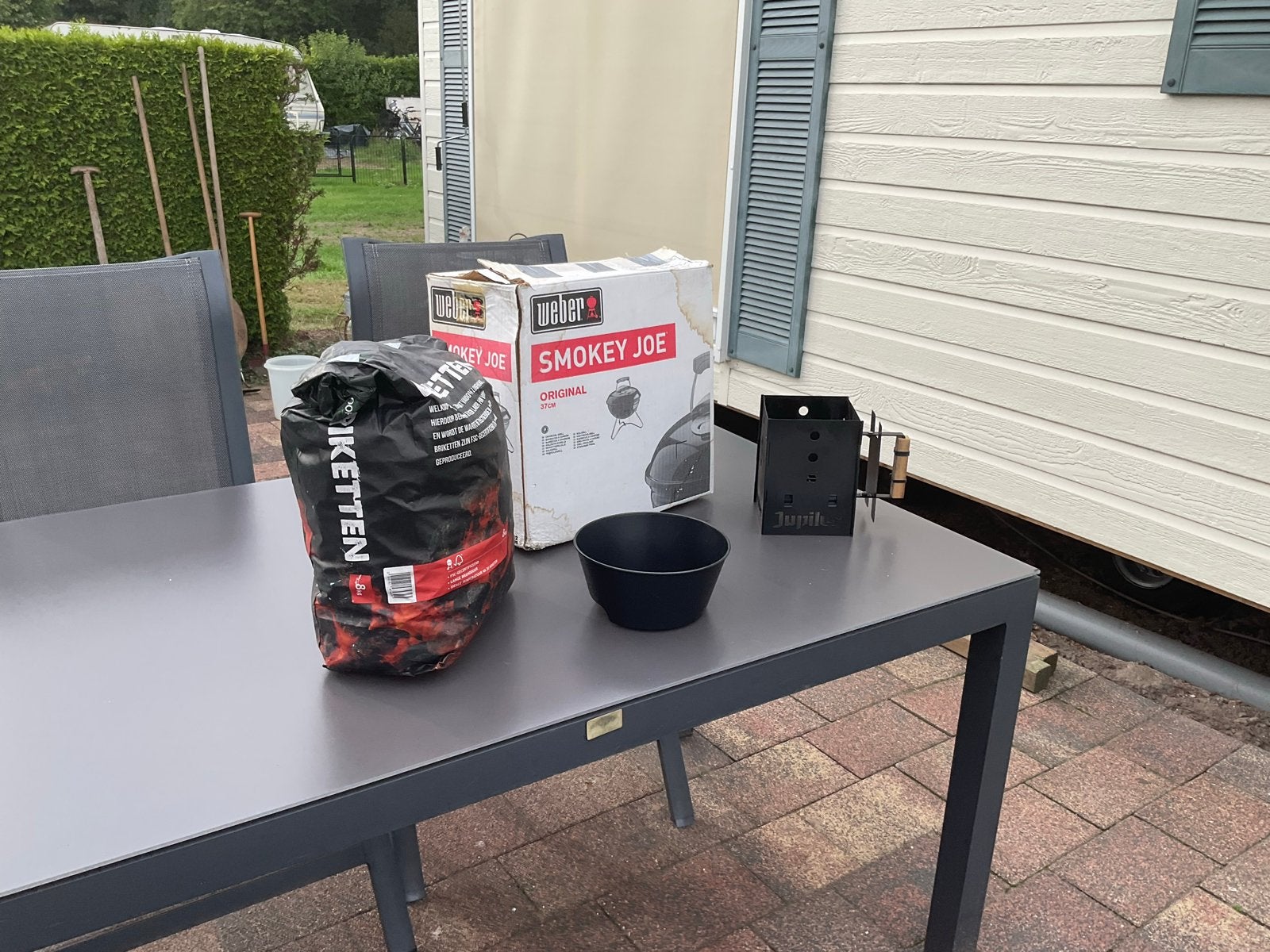 Weber Smokey Joe Original BBQ set -, Ophalen, Gebruikt
