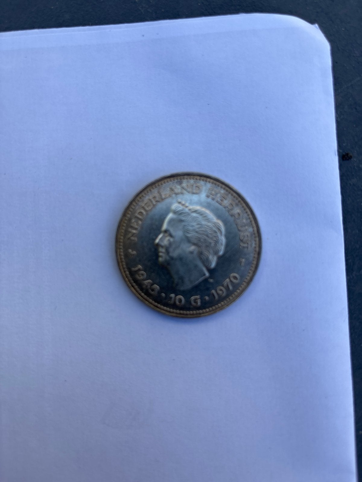 Zilveren 10 Gulden Munt Koningin Juliana 1964-1970, Koningin Juliana, Zilver, Ophalen of Verzenden, Losse munt