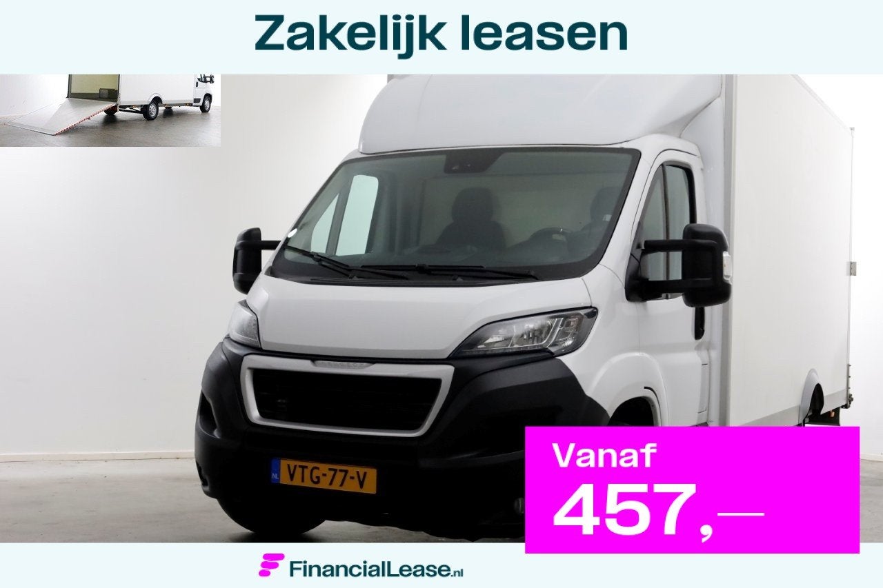 Peugeot Boxer 2.2 BlueHDi 165pk Durisotti Lowliner Bakwagen, Voorwielaandrijving, Gebruikt, Euro 6, 4 cilinders