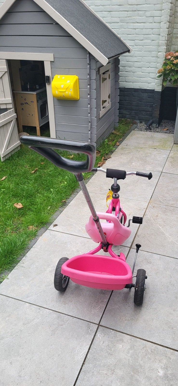Foto 5 van Puky driewieler met duwstang - Roze