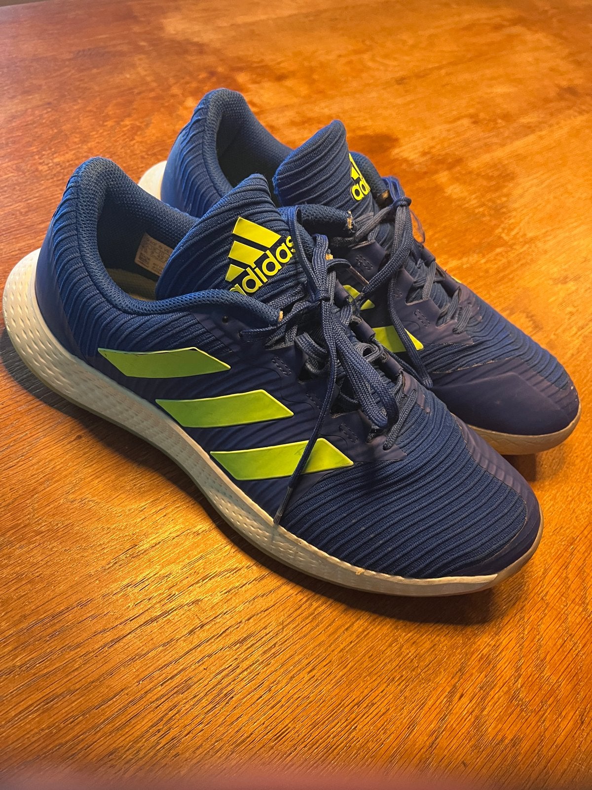 Adidas zaalschoenen maat 42, Blauw, Overige maten, Ophalen of Verzenden, Voetbal