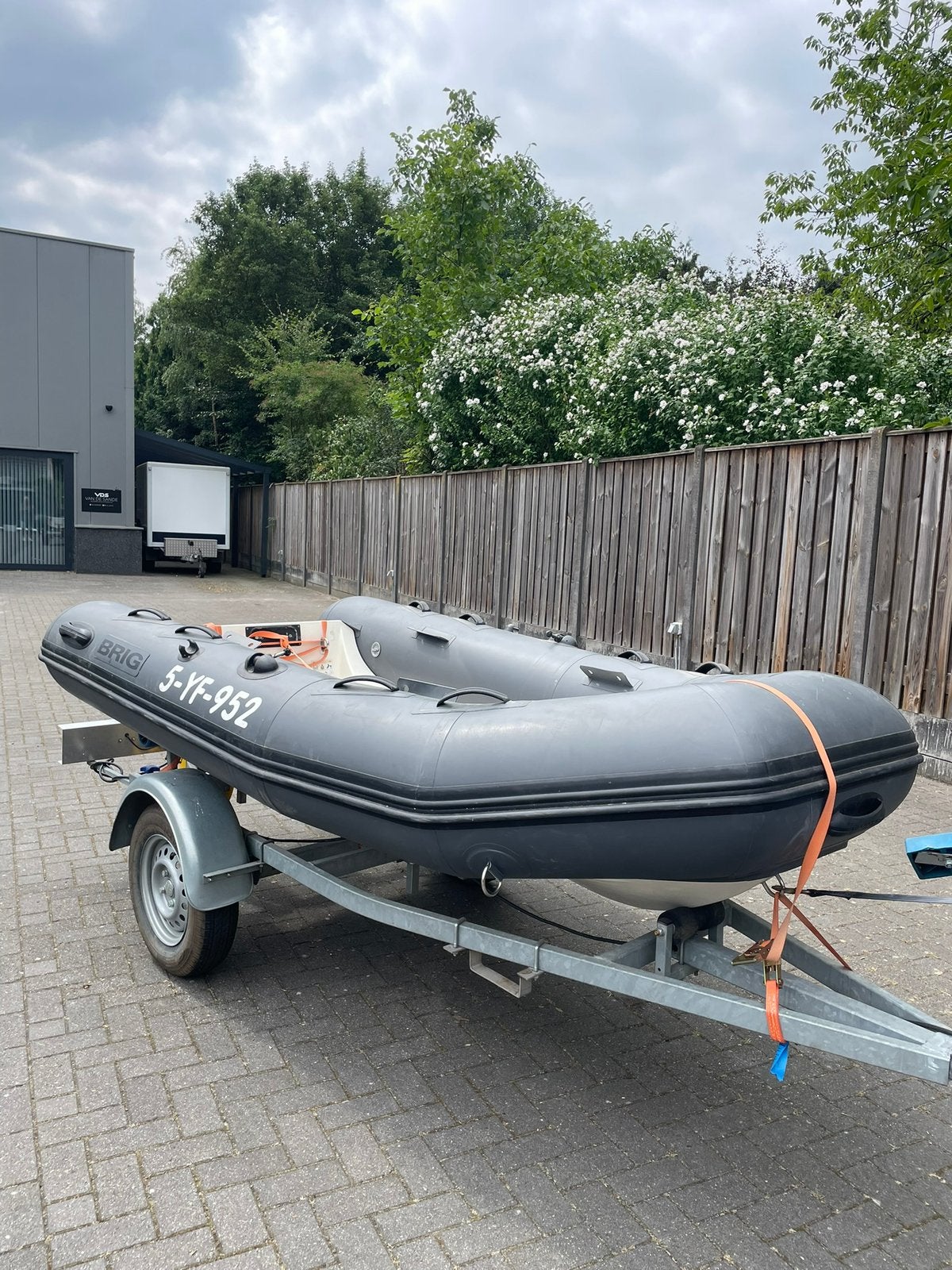 Brig F330 RIB, Watersport en Boten, Rubberboten, Ophalen, Gebruikt, PVC, Brig