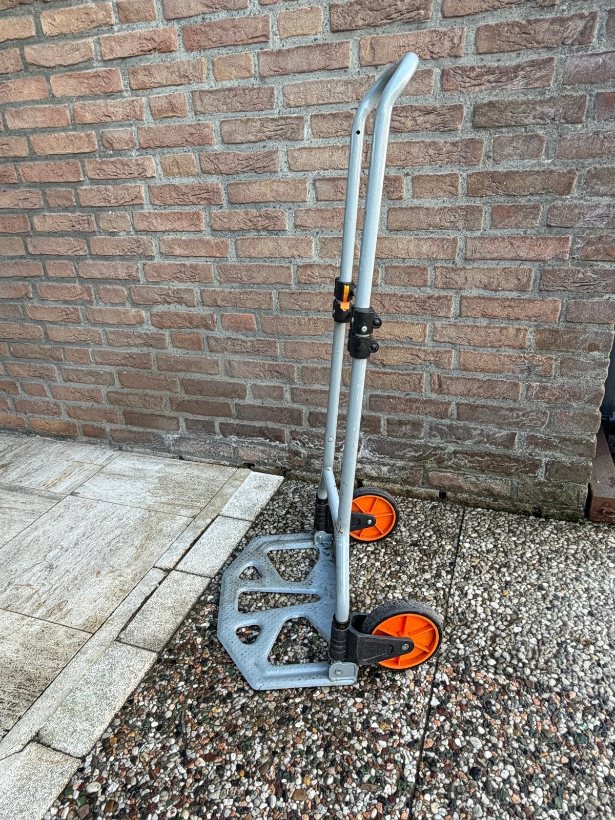 Handige opvouwbare steekwagen - Gebruikt, Ophalen of Verzenden, Gebruikt, Steekwagen