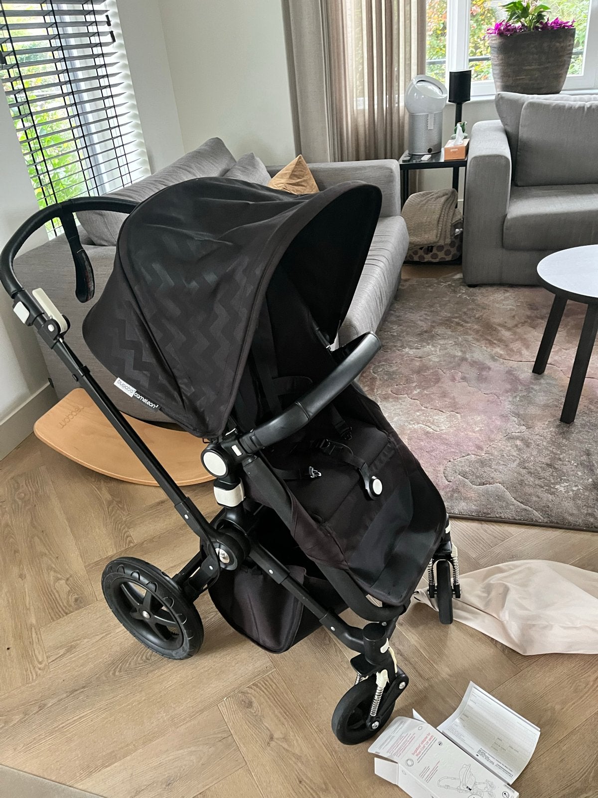 Bugaboo Cameleon 3 Chevron met veel accessoires, Bugaboo, Ophalen of Verzenden, Zo goed als nieuw, Combiwagen