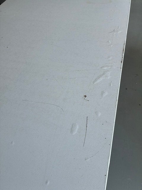 4 Werktafel / bureaus, Ophalen, Gebruikt, -, -
