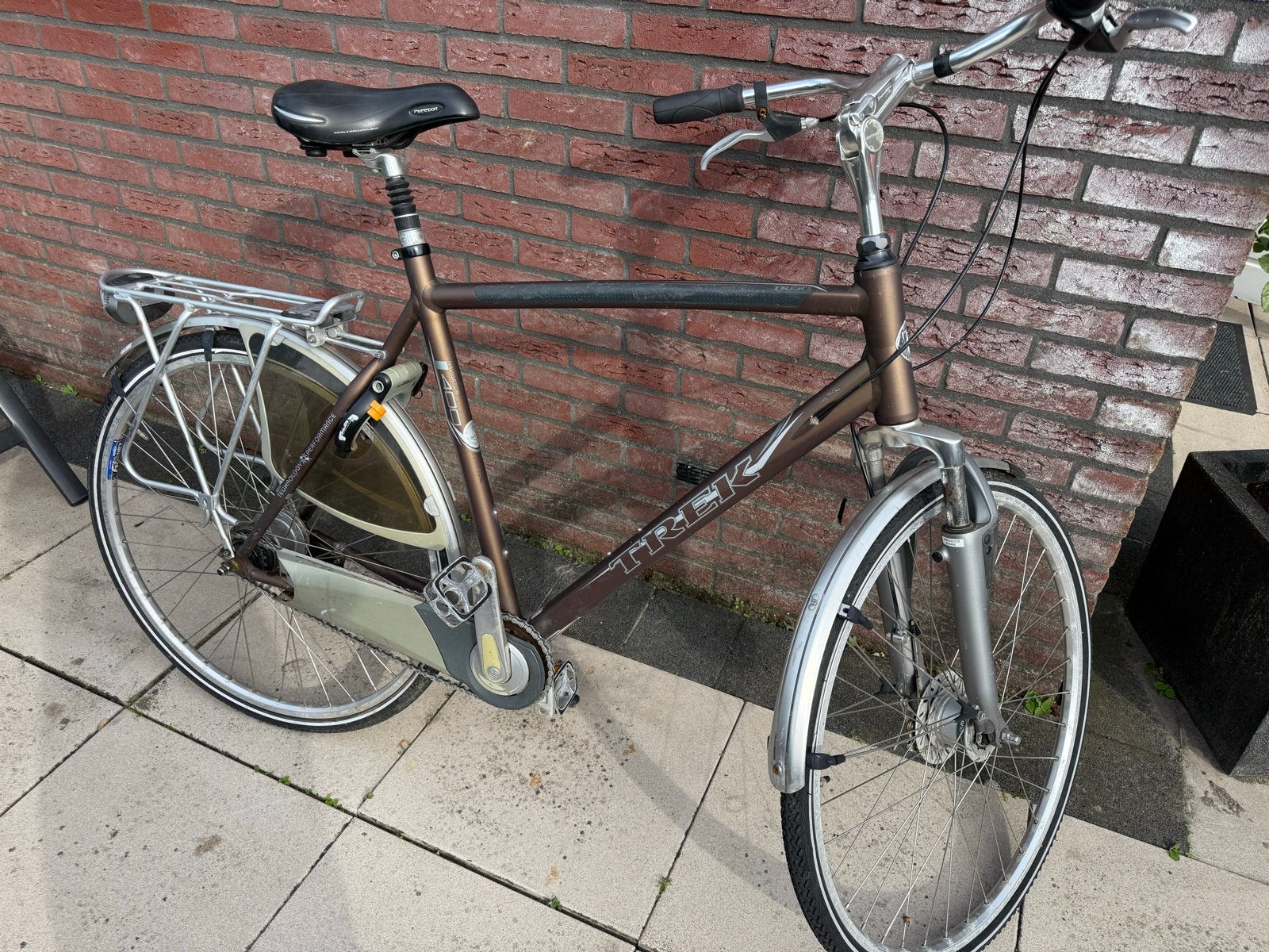 Trek Navigator 400 heten fiets, Fietsen en Brommers, Fietsen | Heren | Herenfietsen, Gebruikt, Overige merken, Versnellingen, Ophalen
