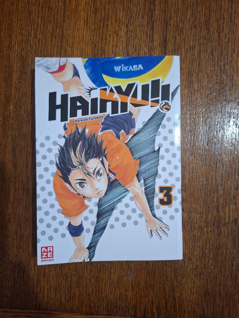 Haikyu!! 3 (Duits), Eén stripboek, Ophalen of Verzenden, Zo goed als nieuw