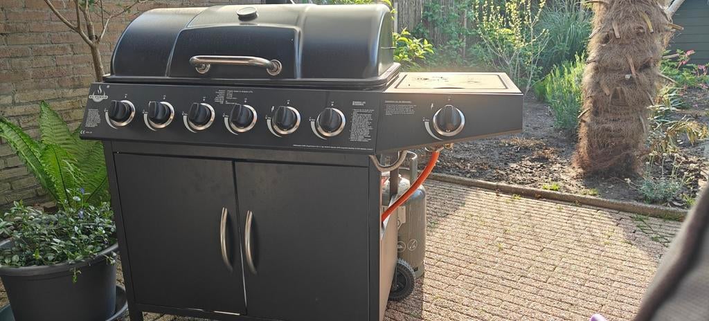 Gas bbq, Ophalen