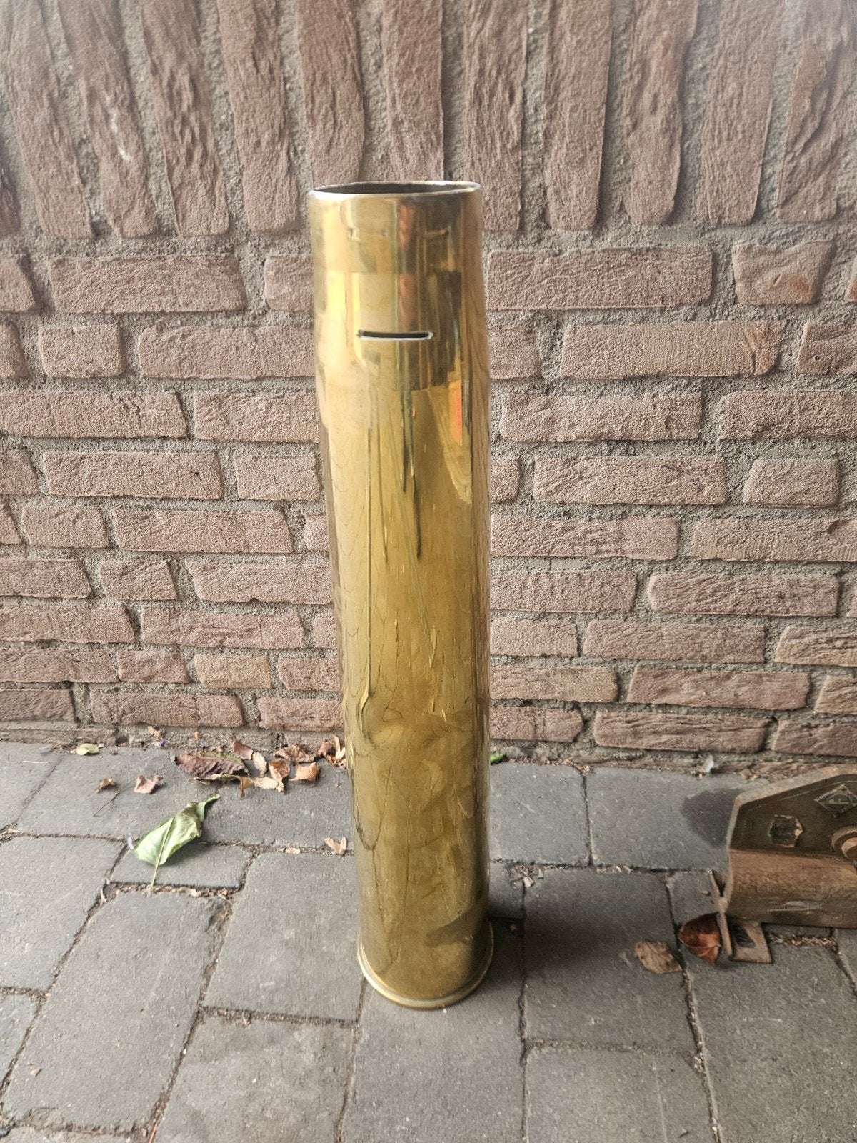 3.7 inch kanonhuls - Amerikaanse achtergelaten in Roermond, Ophalen, Landmacht, Amerika, Hulzen of Bodemvondsten