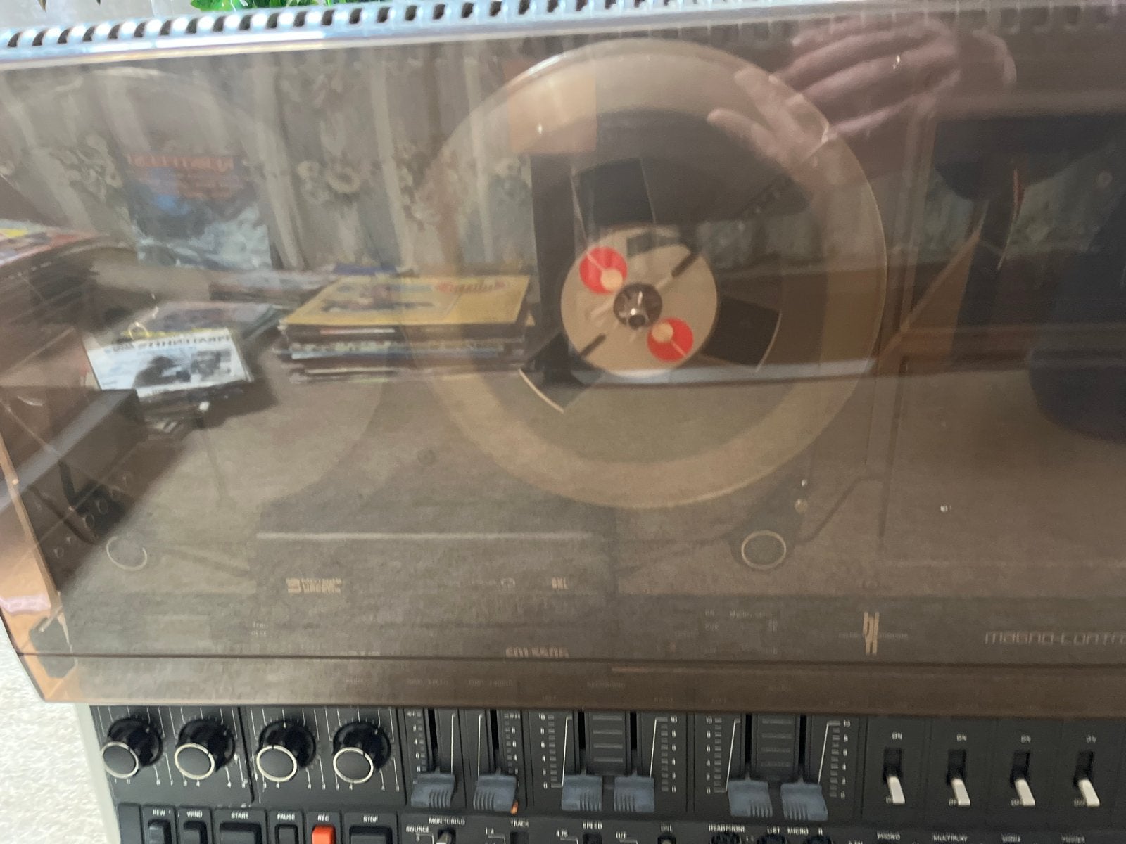 Ariston EW 5506 Bandrecorder met stofkap en banden, Audio, Tv en Foto, Ophalen, Bandrecorder, Met stofkap