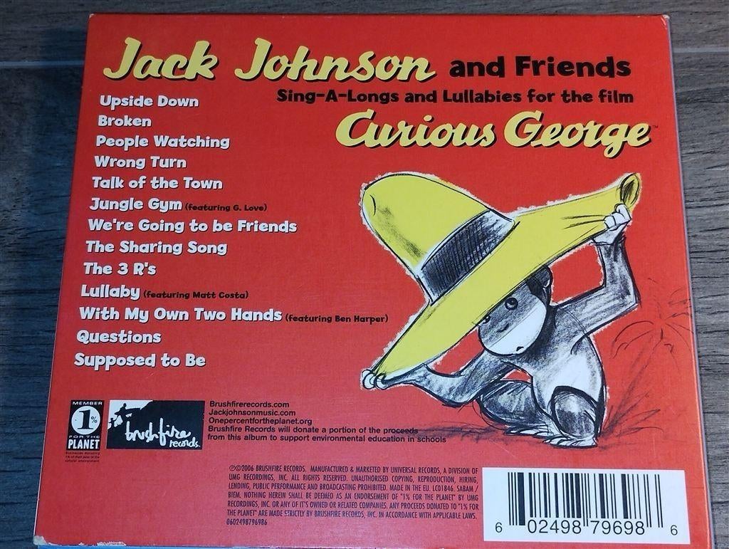 Jack Johnson and Friends - Curious George, Ophalen of Verzenden, Zo goed als nieuw