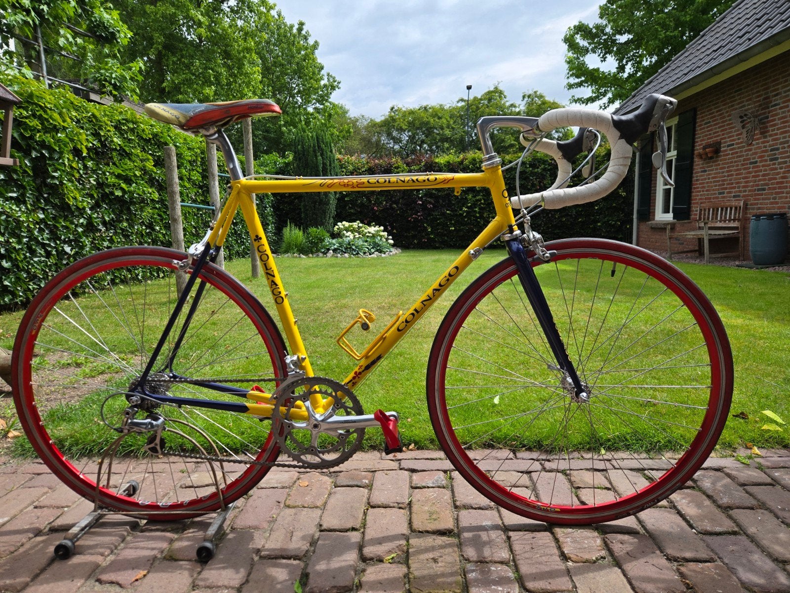 Te koop mooie colnago center top 57 dura ace ultegra, 55 tot 59 cm, Ophalen of Verzenden