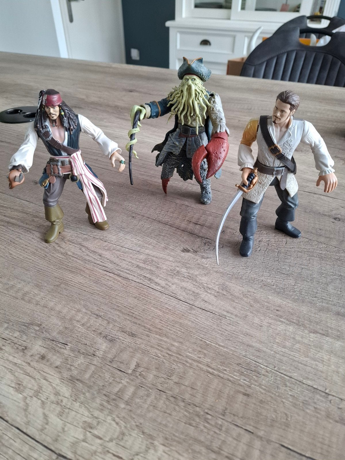 Pirates of the Caribbean actiefiguren set, Ophalen of Verzenden, Gebruikt