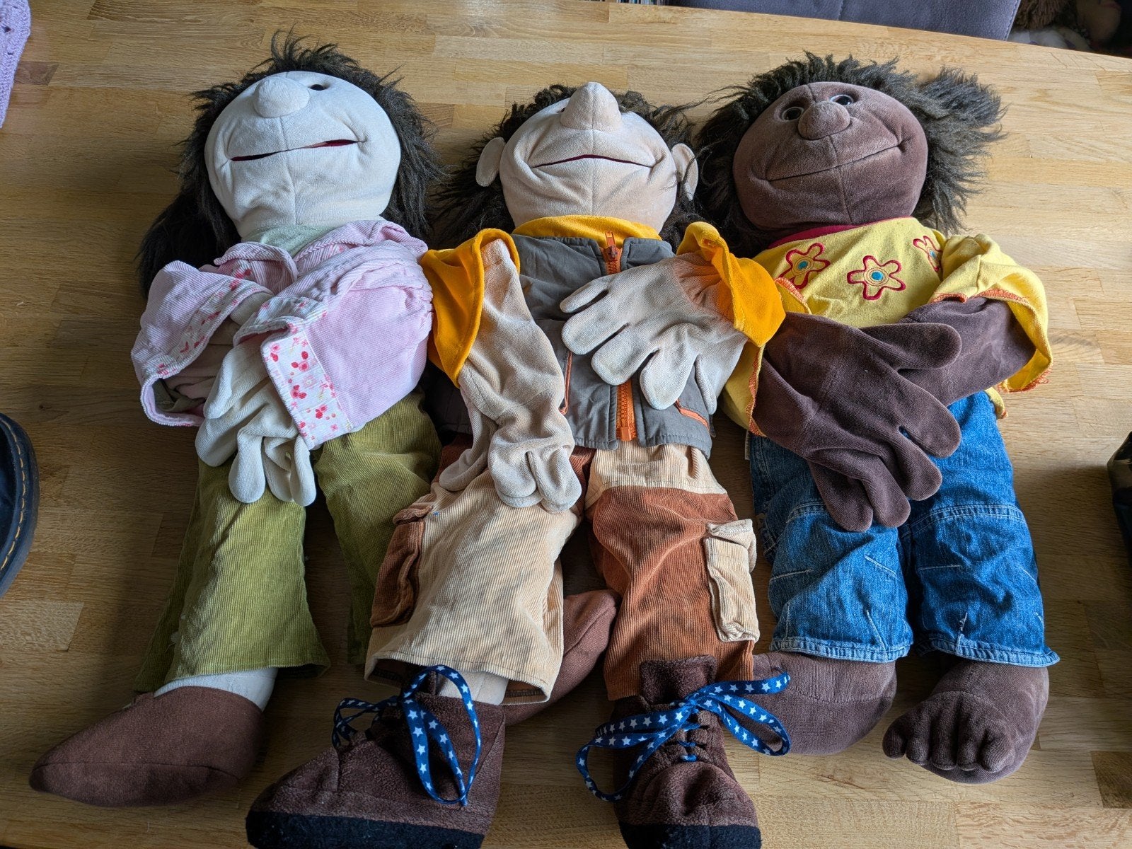 Babbelvriendjes grote handpoppen, Ophalen of Verzenden, Gebruikt, Overige typen