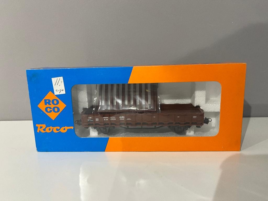 h0 roco 46031 rongen wagon nieuw in doos, Gelijkstroom, Ophalen of Verzenden, Roco, Analoog