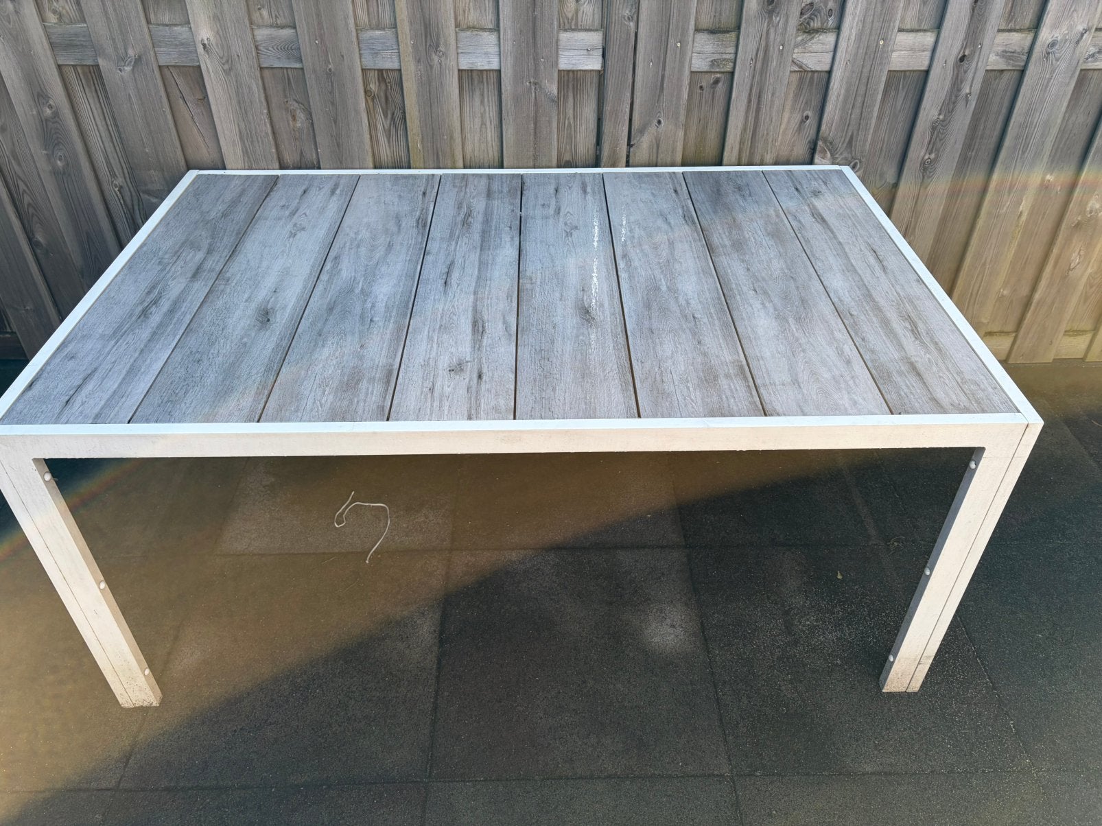 Tuintafel Hartman Tanger, Tuin en Terras, Ophalen, Zo goed als nieuw, Rechthoekig, Overige materialen