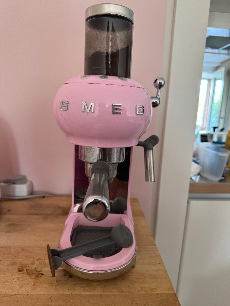 SMEG Handmatige Espressomachine, Witgoed en Apparatuur, Koffiezetapparaten, Gebruikt, Espresso apparaat, Ophalen of Verzenden