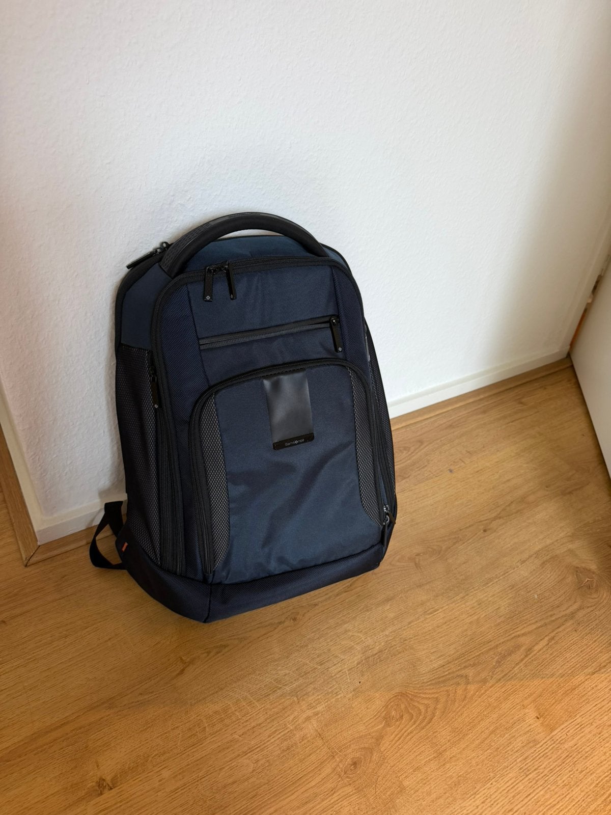 Samsonite Cityscape Evo laptoprugzak 15.6'' blauw/zwart, 25 tot 40 cm, Zo goed als nieuw, 30 tot 45 cm, Ophalen