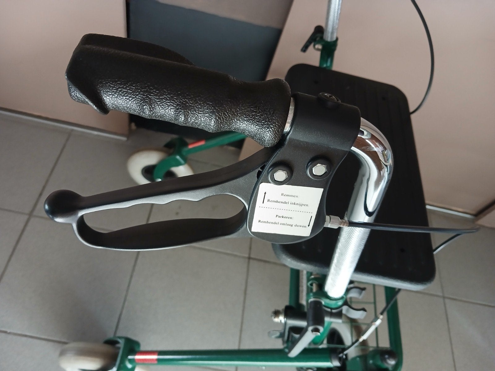 Rollator, Ophalen, Gebruikt