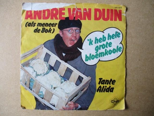 s0130 andre van duin - k heb hele grote bloemkoole, Ophalen, Gebruikt, Overige genres, 7 inch