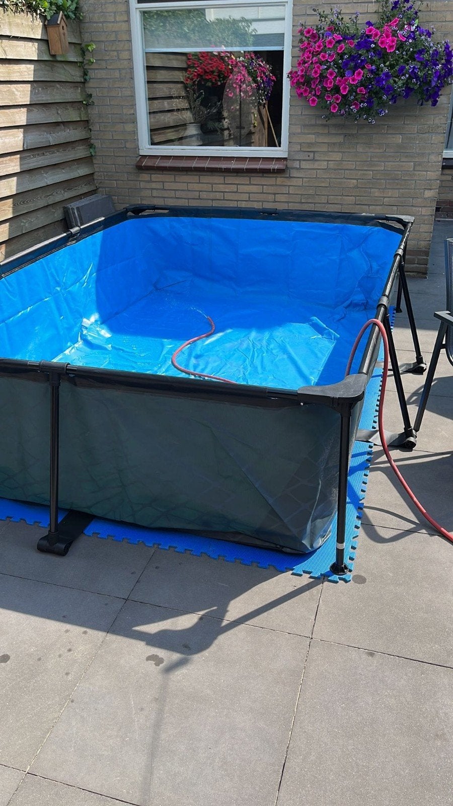 Compleet zwembad, Ophalen of Verzenden, Opzetzwembad, Rechthoekig, Minder dan 80 cm