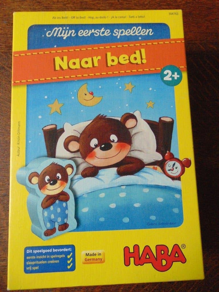 Mijn eerste spellen Naar Bed van Haba, Een of twee spelers, Ophalen of Verzenden, Gebruikt, HABA