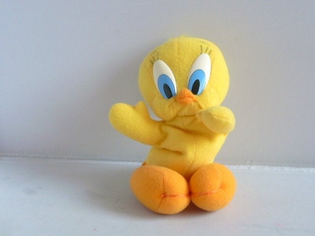 Tweety # 19cm., Verzamelen, Ophalen of Verzenden, Overige figuren, Zo goed als nieuw, Beeldje of Figuurtje