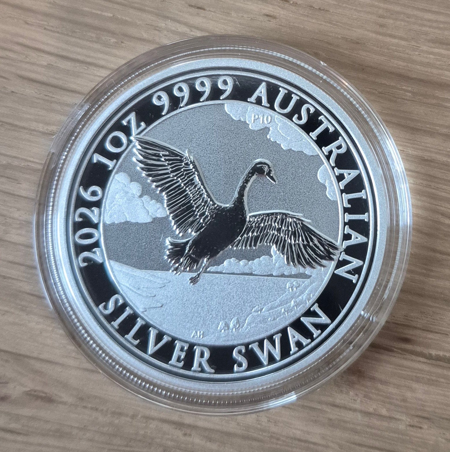 1 oz zilveren munt Silver Swan 2026, Postzegels en Munten, Edelmetalen en Baren, Ophalen of Verzenden, Zilver