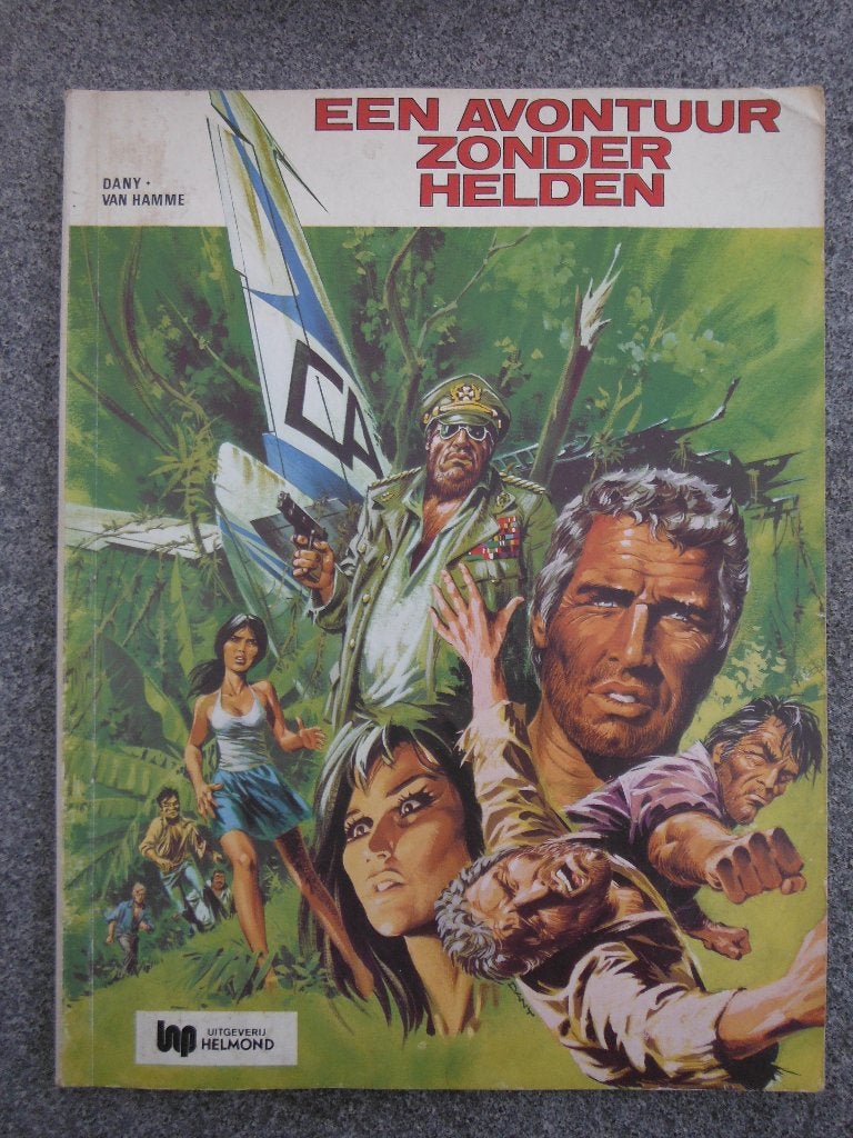 Een avontuur zonder Helden., Eén stripboek, Ophalen of Verzenden, Gelezen