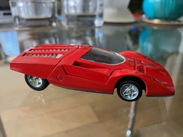 Auto Pilen M325 Ferrari 512S Pininfarina, Hobby en Vrije tijd, Modelauto's | 1:43, Verzenden, Gebruikt, Auto, Overige merken
