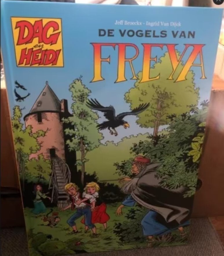 De vogels van freya dag en heidi hardcover g10, Boeken, Stripboeken, Eén stripboek, Ophalen of Verzenden, Zo goed als nieuw