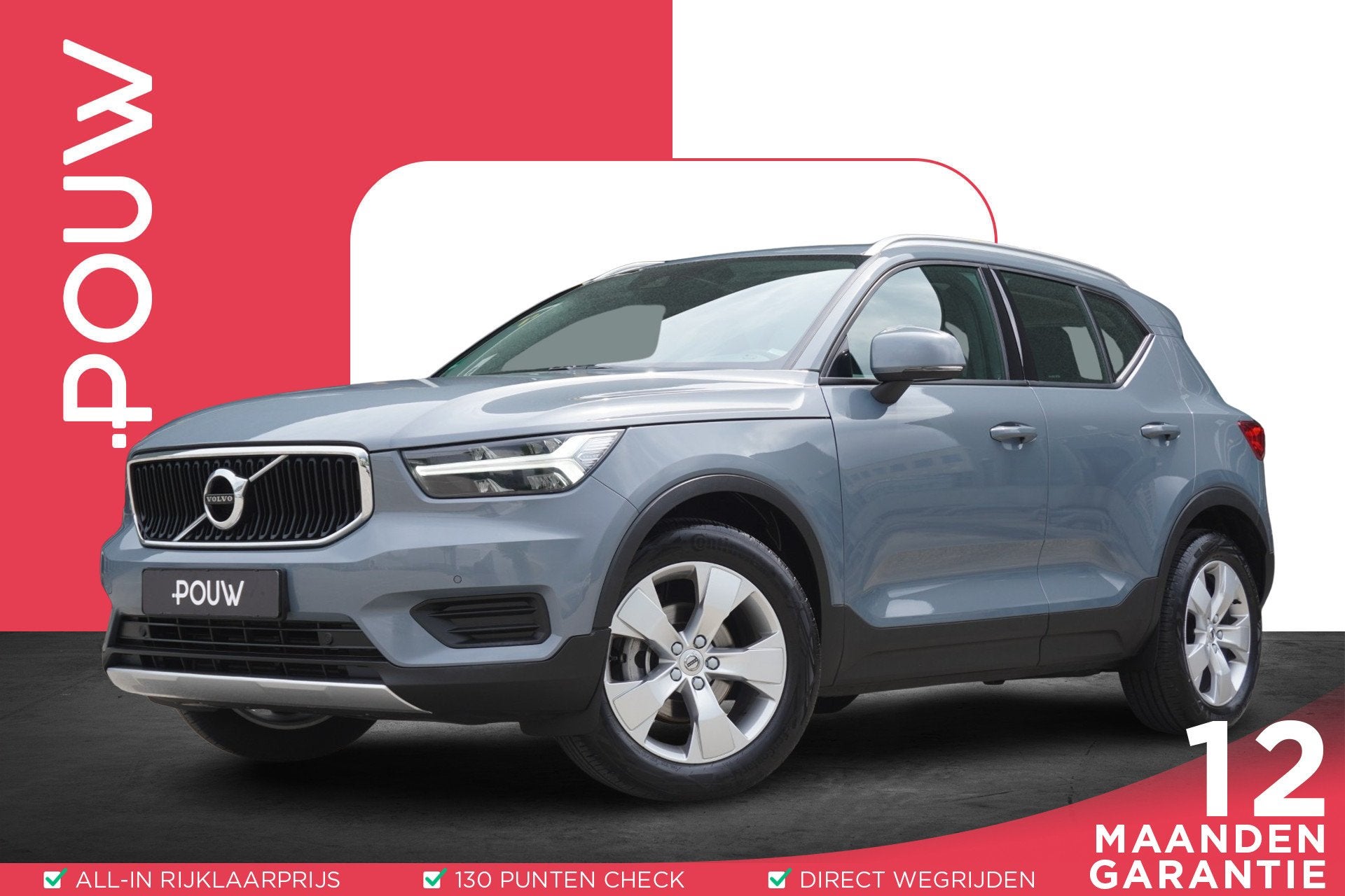 Volvo XC40 1.5 T2 129pk AUT Momentum | Trekhaak | Stuur/Stoe, 12 maanden, Gebruikt, Euro 6, Origineel Nederlands