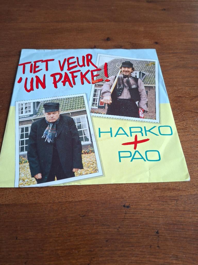 Harko en pao,tiet veur 'un pafke, 7 inch, Single, Ophalen of Verzenden, Zo goed als nieuw