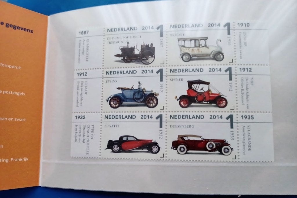 Postzegelmapje 497 A & B - Klassiekers uit het Louman Museum, Verzenden, Na 1940, Postfris