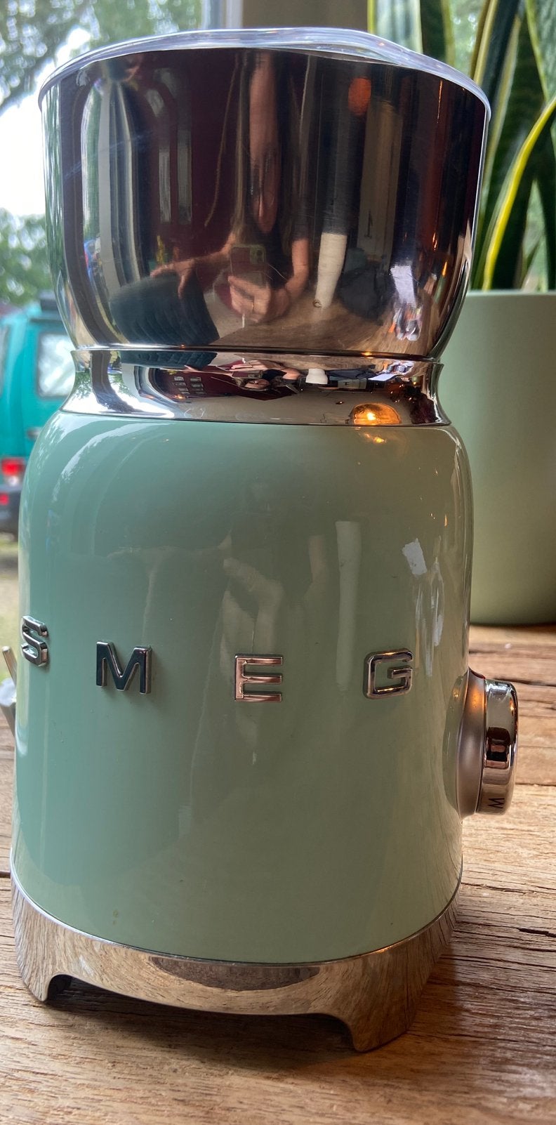 Smeg melkopschuimer, Ophalen of Verzenden, Zo goed als nieuw