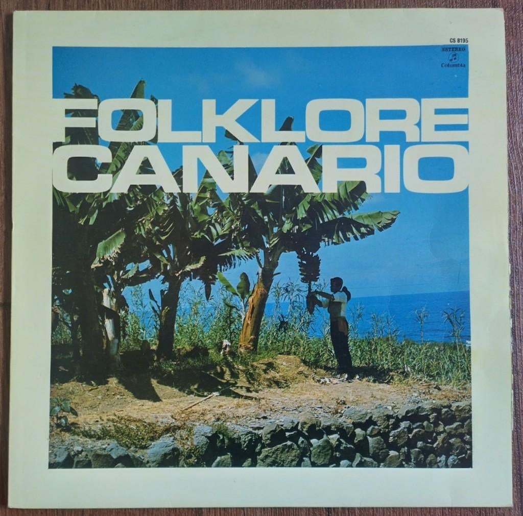 LP Folklore Canario Spanje 1974 Columbia CS 8195 Folk, Originele persing, Ophalen of Verzenden, Pop, 12 inch