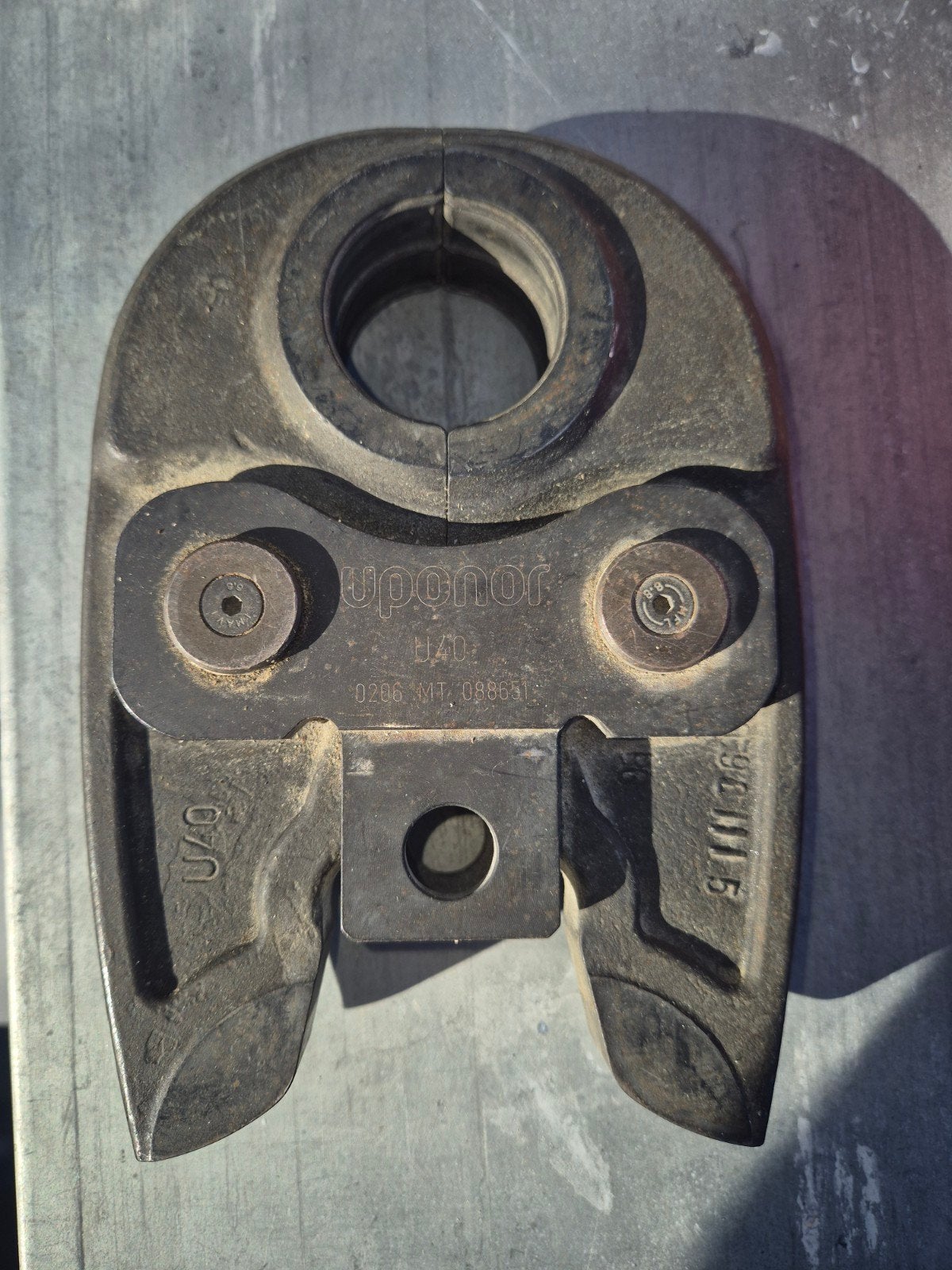 Uponor persbek U40, Doe-het-zelf en Verbouw, Verzenden, Nieuw