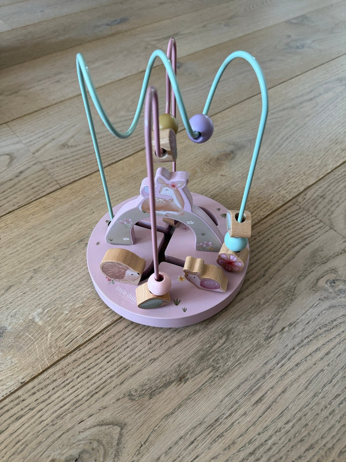 Little Dutch kralenframe met zuignappen, Kinderen en Baby's, Speelgoed | Babyspeelgoed, Zo goed als nieuw, Overige typen, Ophalen of Verzenden