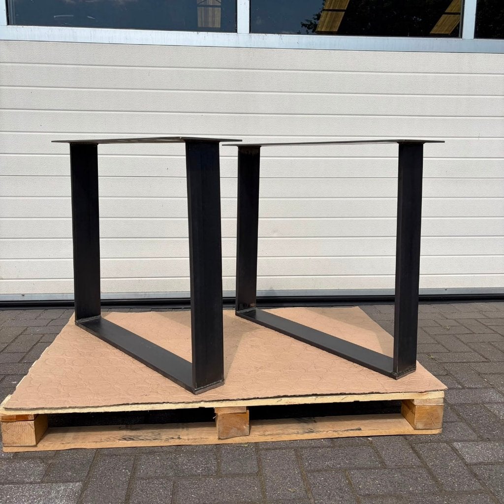 Stalen Tafelpoten - 78 x 8 x 69 cm - Massief, Ophalen, Tafelpoot, Minder dan 50 cm, 50 tot 100 cm