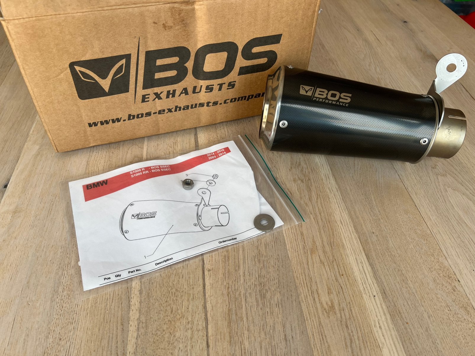 Bos uitlaat voor s1000r/rr, Ophalen of Verzenden