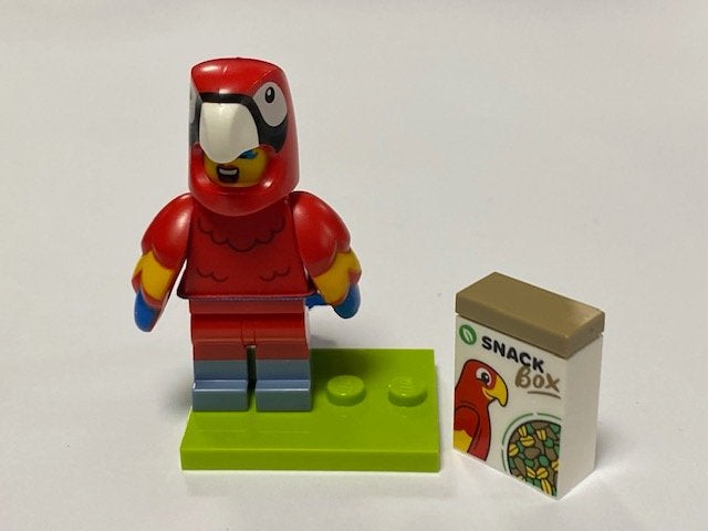 Lego Series 28 col28-12 Parrot Costume Fan, Lego, Nieuw, Ophalen of Verzenden, Minifiguren serie