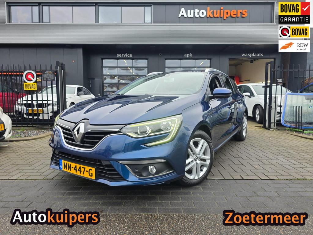 Renault Mégane Estate 1.2 TCe Zen | Met navigatie, cruise c, Voorwielaandrijving, Gebruikt, 4 cilinders, Blauw