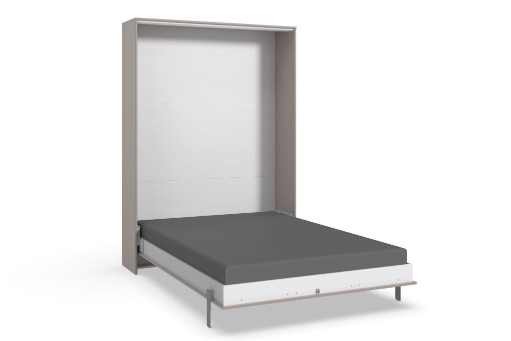 Juist opklapbed verticaal - 140x200 - Taupe, Huis en Inrichting, Slaapkamer | Bedden, Niet ingevuld, Niet ingevuld, Niet ingevuld