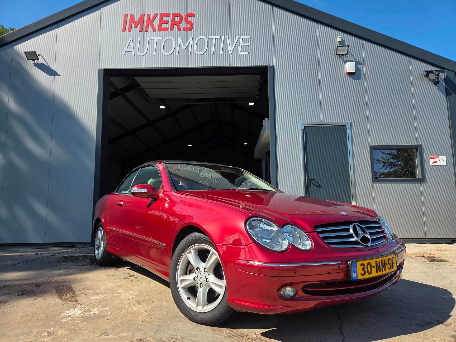 Mercedes-Benz CLK-klasse Cabrio 320 Elegance, Automaat, Achterwielaandrijving, Gebruikt, Cabriolet