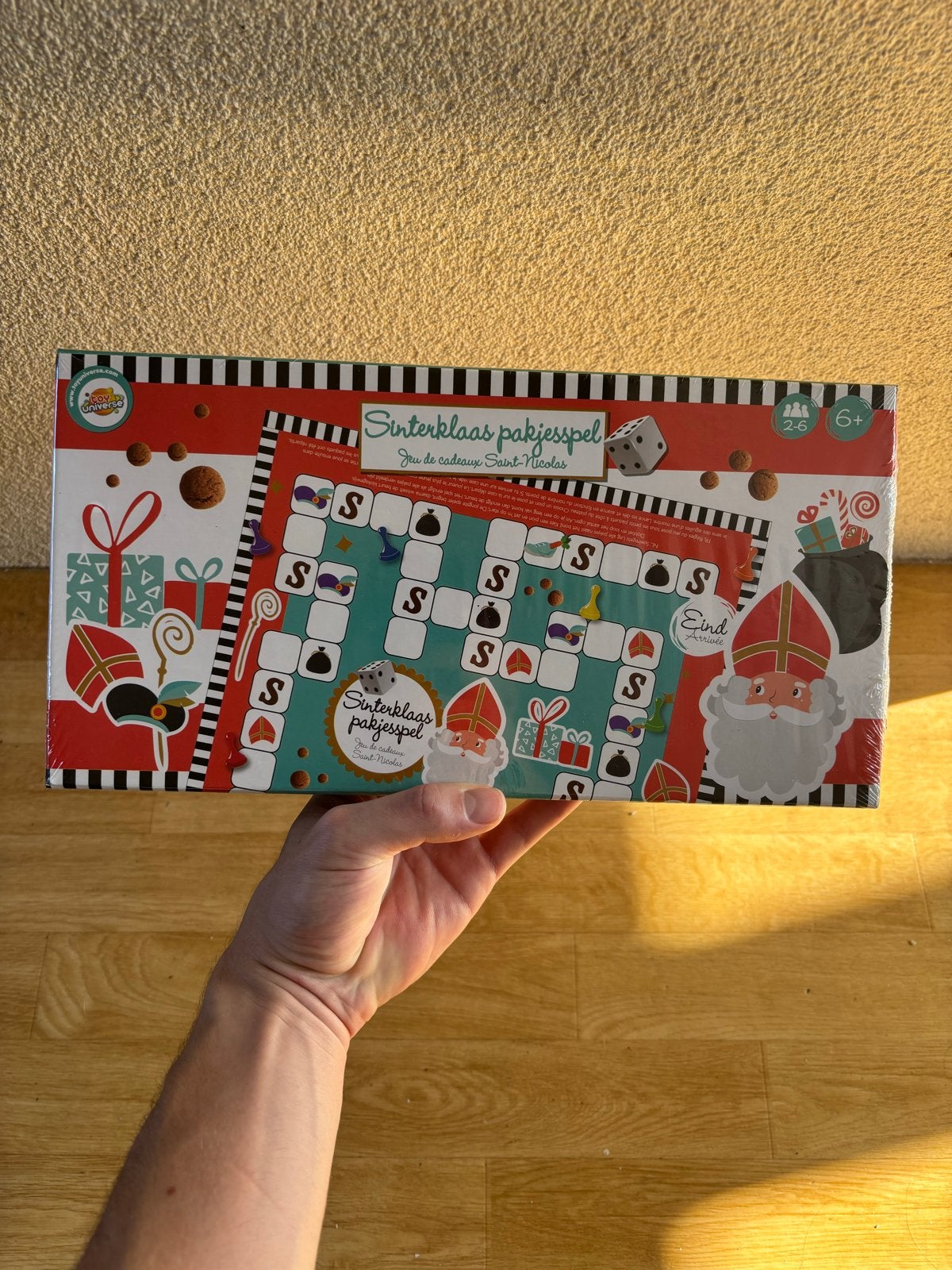 Sinterklaaspakjesspel, Ophalen of Verzenden, Nieuw