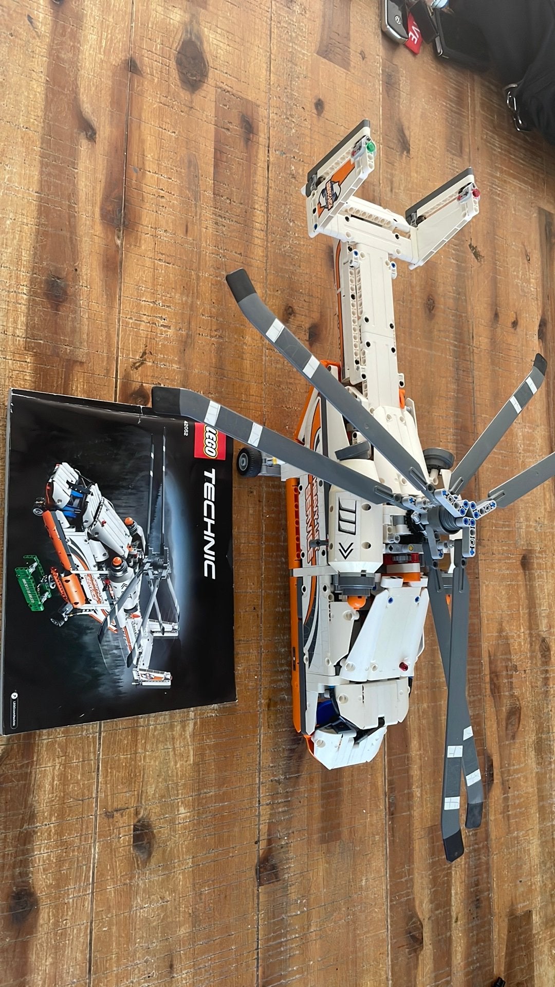 Lego techic helikopter 42052, Ophalen of Verzenden, Zo goed als nieuw